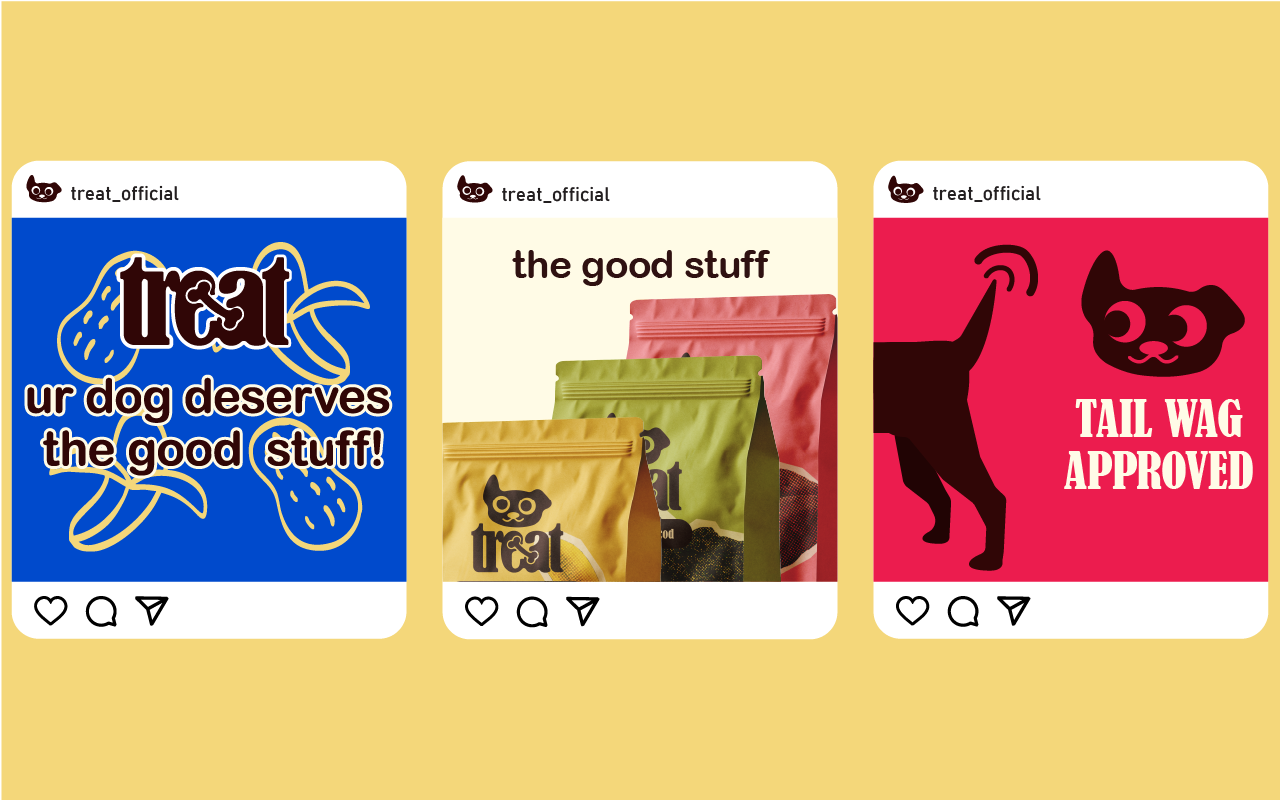 Treat! Social Media Mockup
